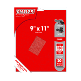 Diablo DCS911150S20G 9" x 11" 120-Grit Sanding Sheets (20-Pack)